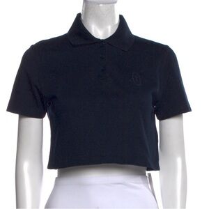 Saint Laurent Cropped Polo